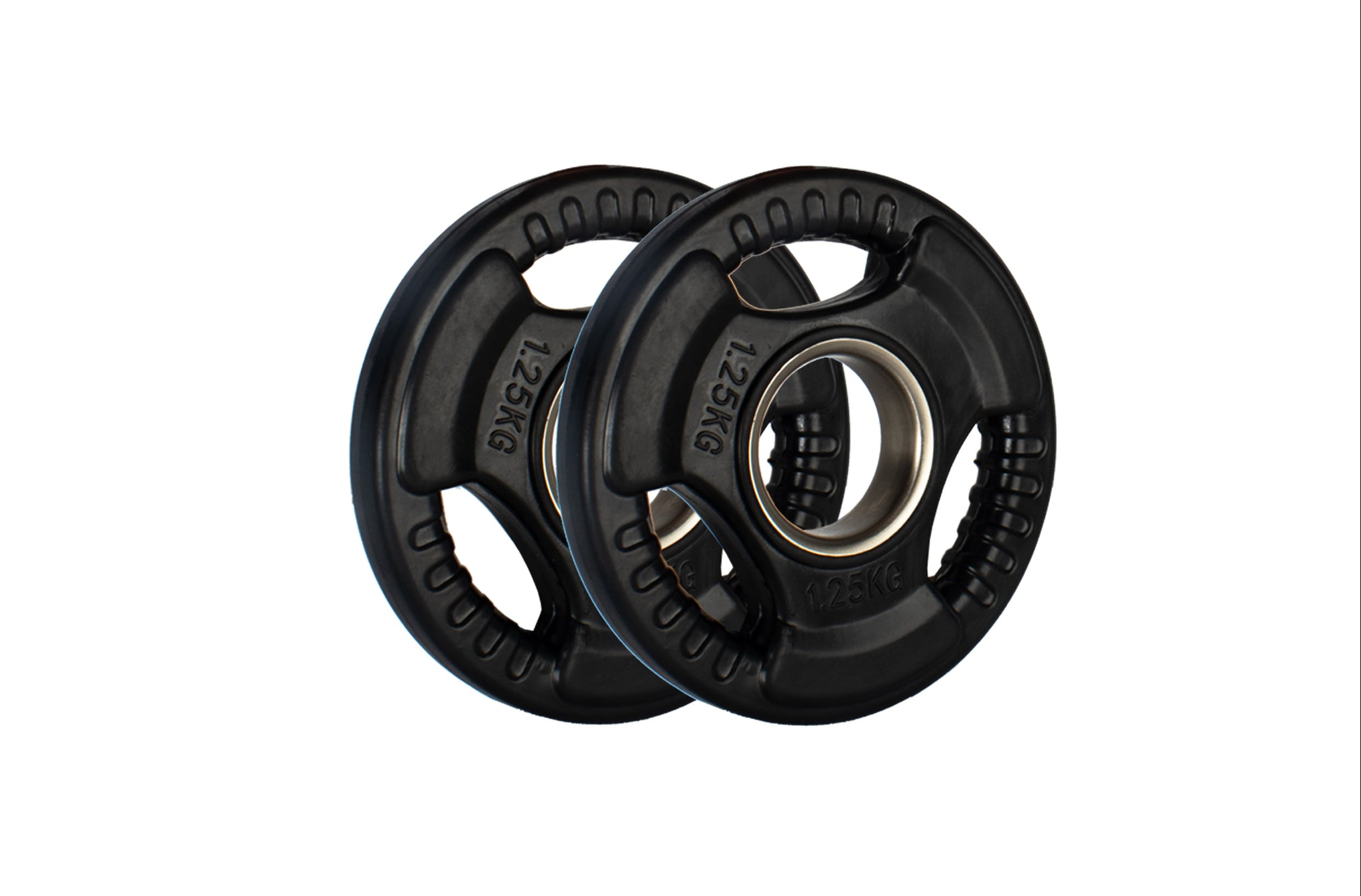 Olympic Rubber Tri-Grip Plates - 1.25KG Pair (2.5KG Total)