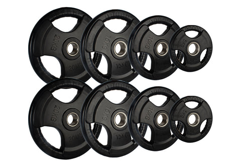 Olympic Rubber Tri-Grip Plates
