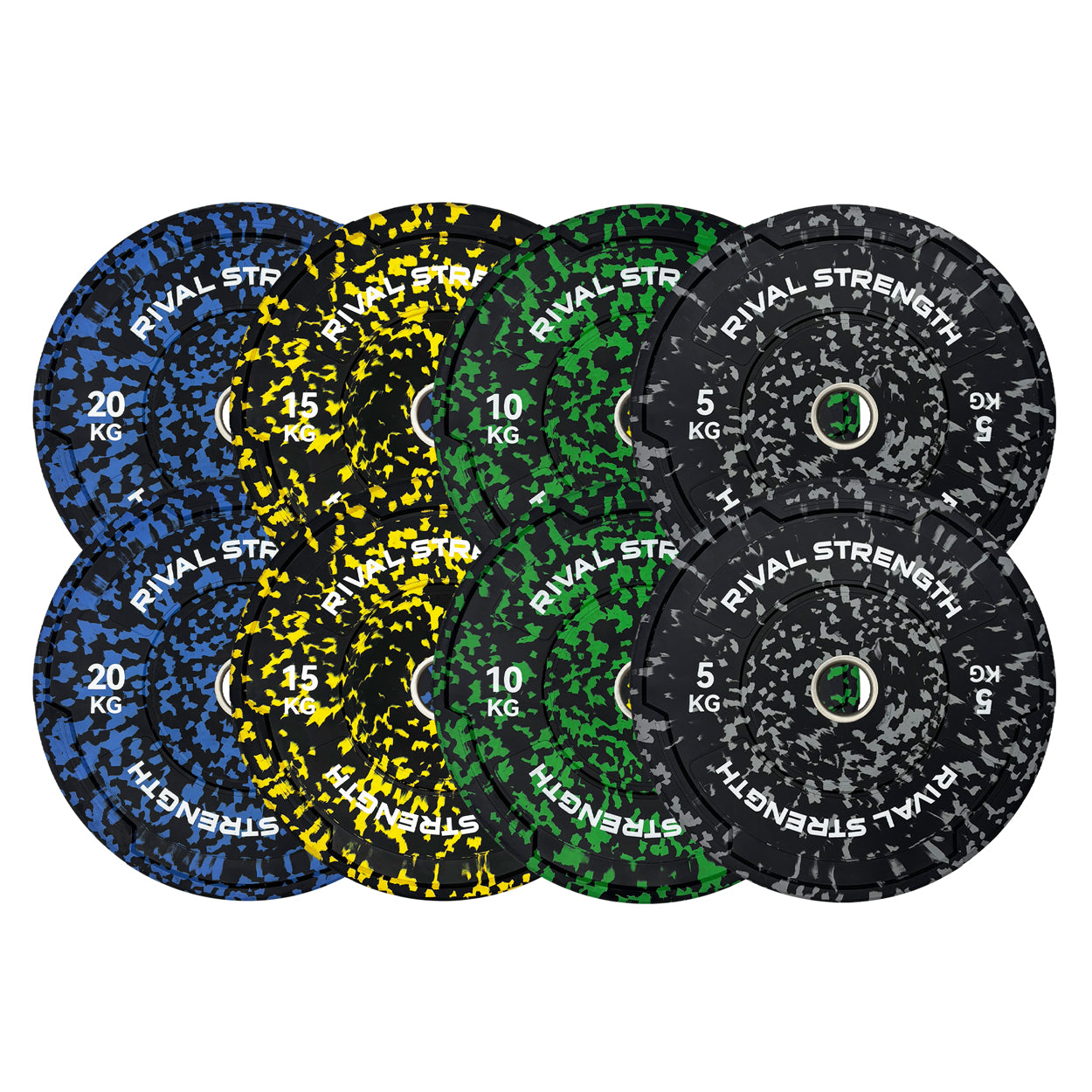 Rival Olympic Colour Splash Bumper Plates 2.0