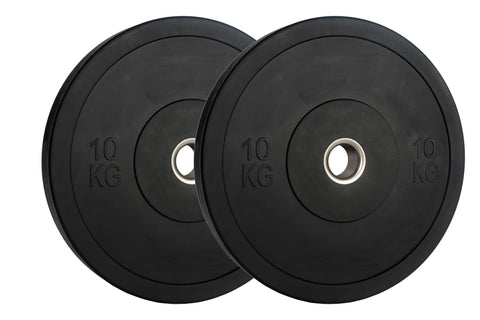 Monochrome Olympic Black Bumper Plates