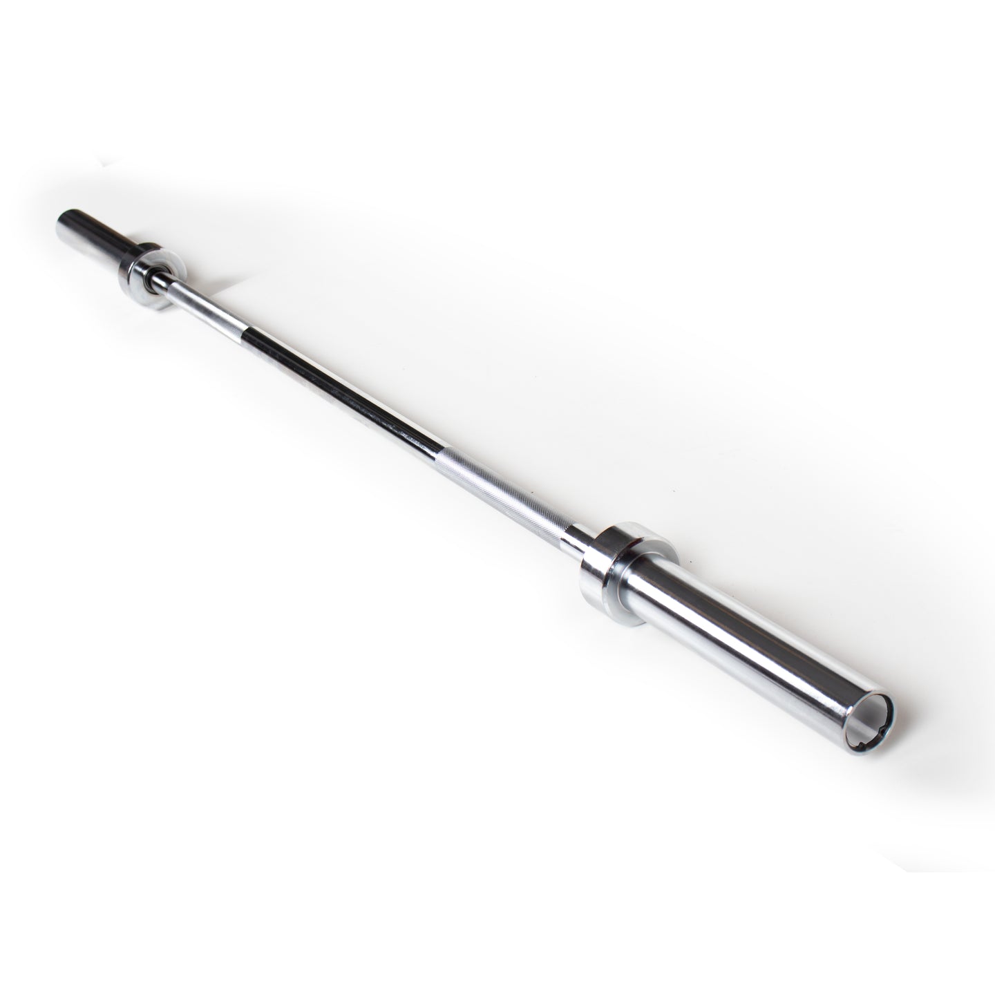 12KG Rival Chrome Olympic 5ft Barbell - Bearings