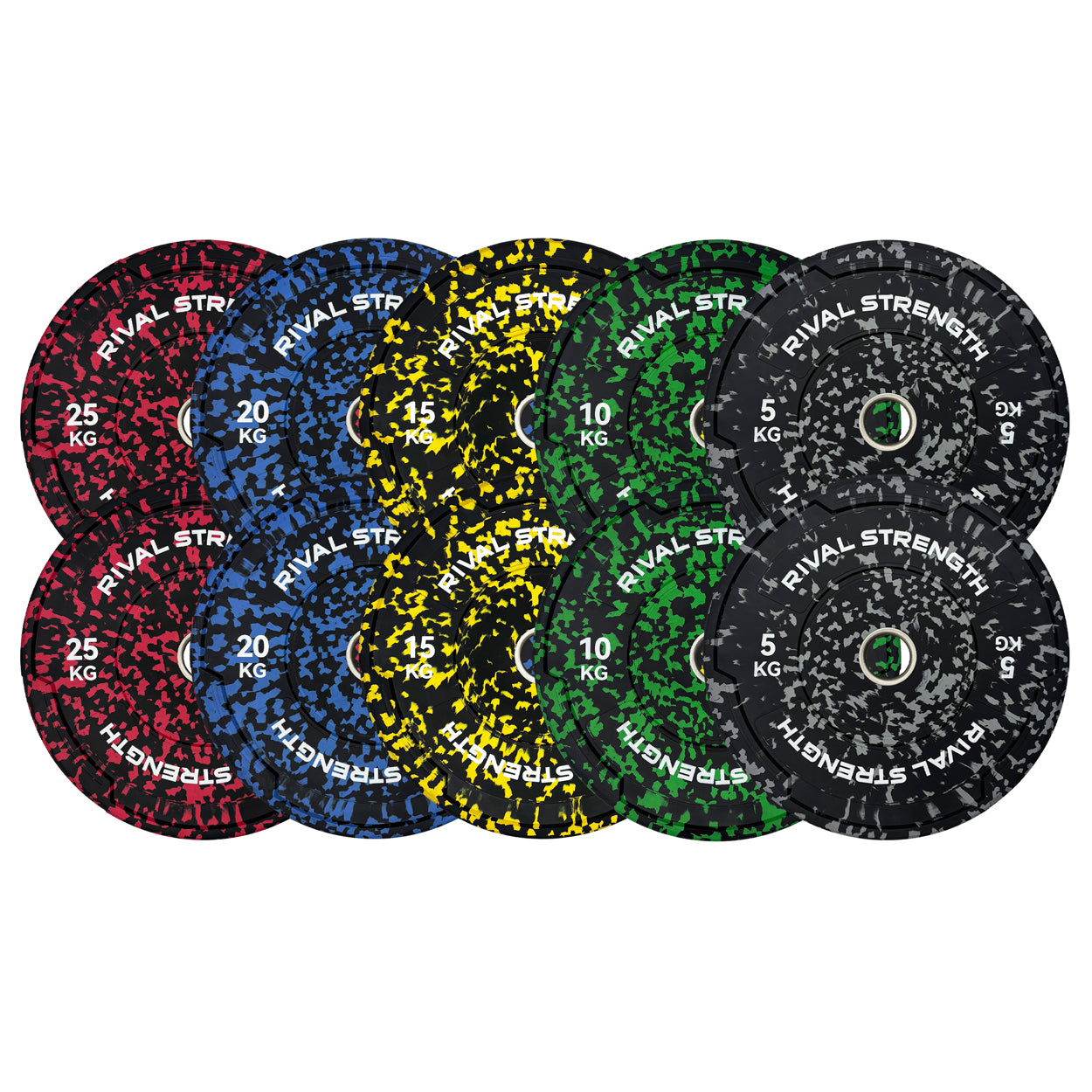 Rival Olympic Colour Splash Bumper Plates 2.0