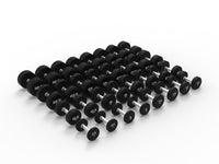 Urethane Round Dumbbells Sets With Optional Storage Rack