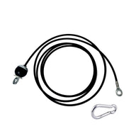 Rival Replacement Cable Pulley Machine Ropes with Carabiner