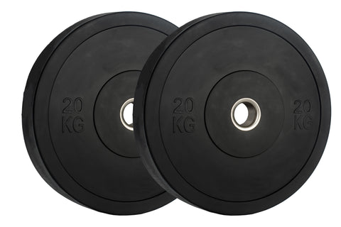 Monochrome Olympic Black Bumper Plates