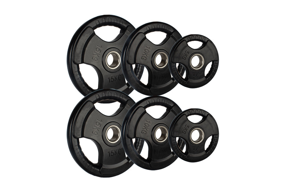Olympic Rubber Tri-Grip Plates