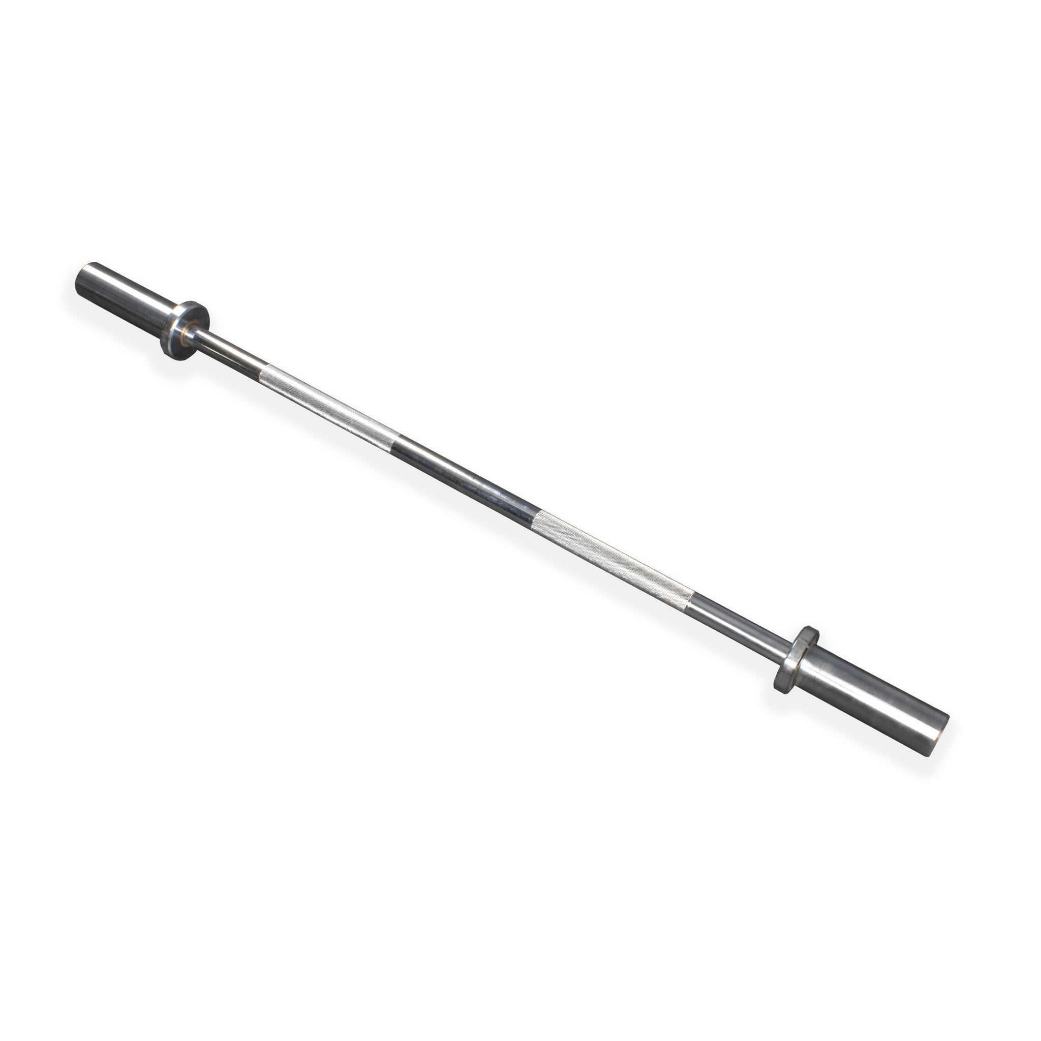 8KG Rival Chrome Olympic 4ft Barbell - Bushings