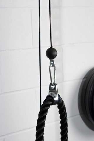 Cable Pulley Systems with Tricep Rope