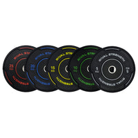 Rival Olympic Black Accent Bumper Plates 2.0