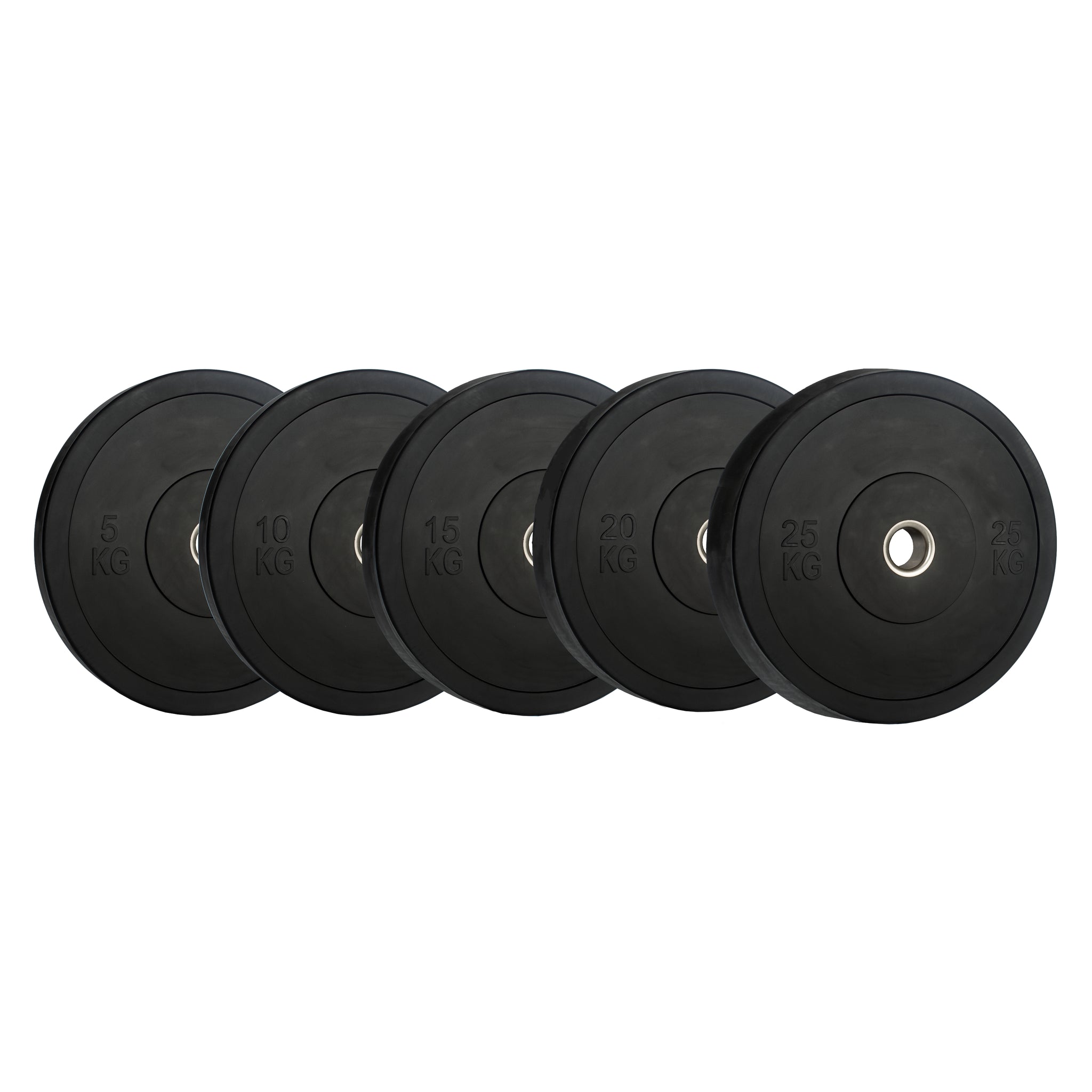 Monochrome Olympic Black Bumper Plates