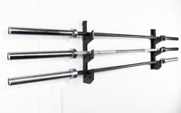 Wall-Mounted Horizontal 3 Bar Storage Rack