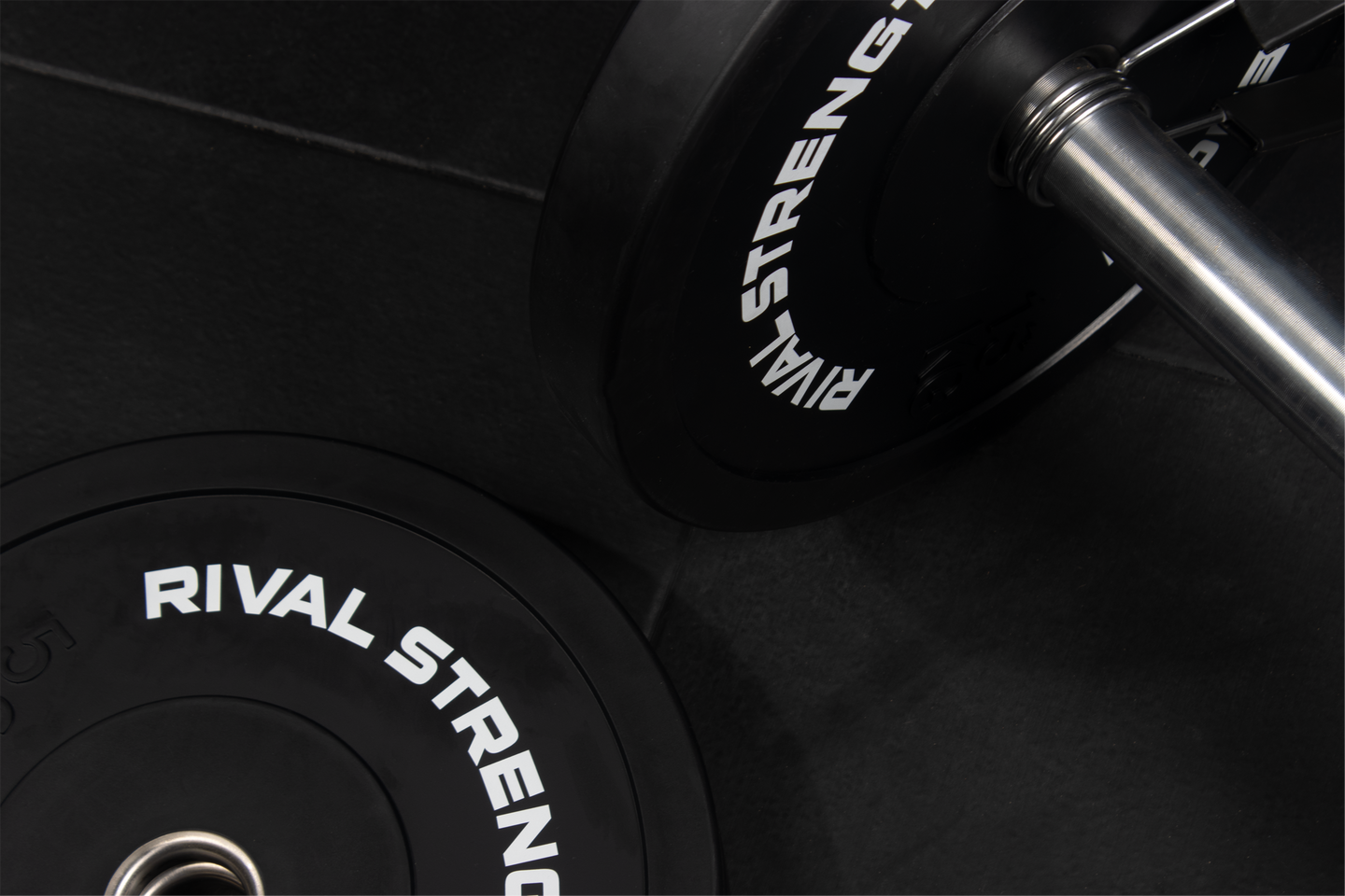 END OF LINE | Rival Olympic Black Bumper Plates