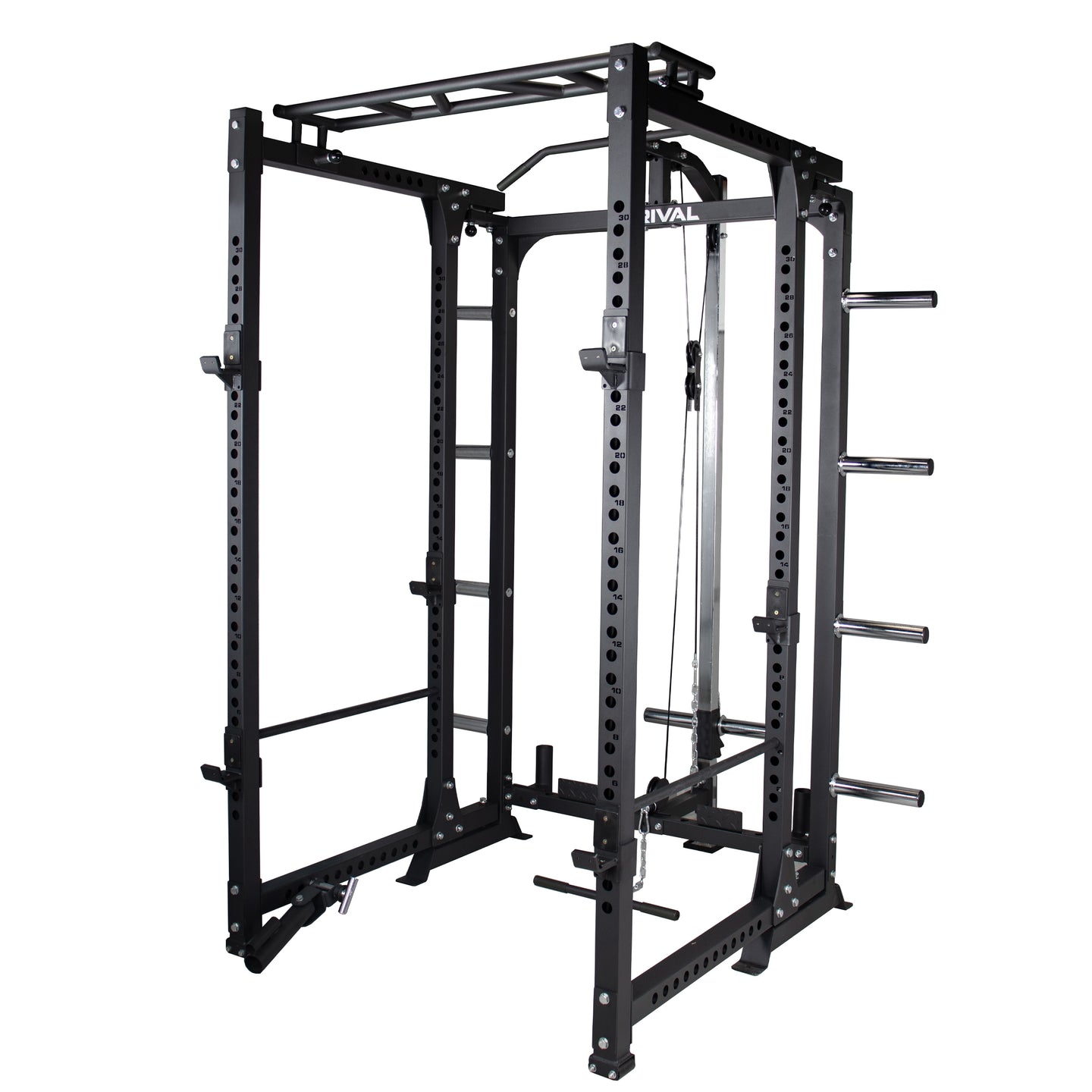 Rival J-1 Series Folding Power Rack With Optional Cable System