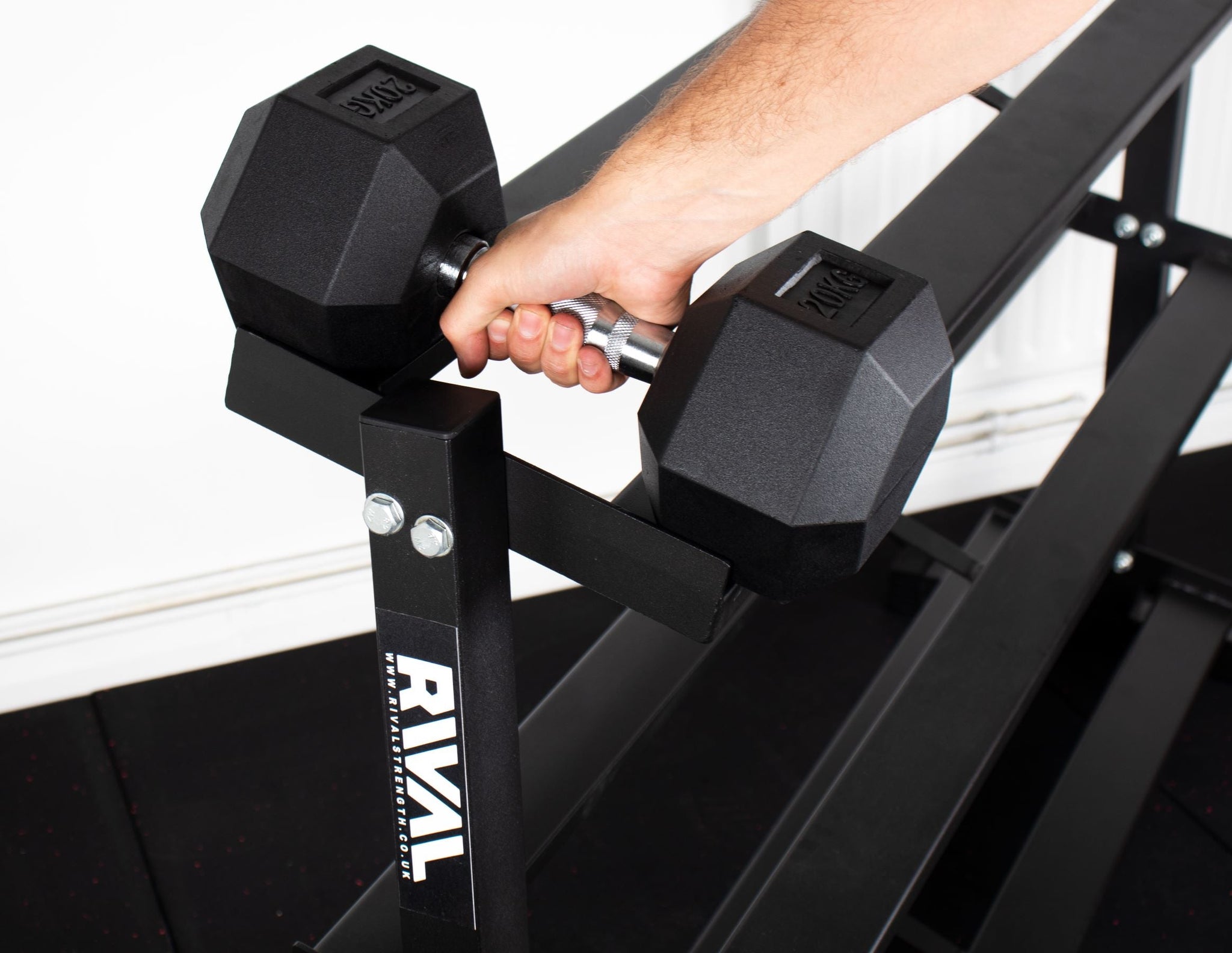 Rival Strength 3 Tier Dumbbell Rack