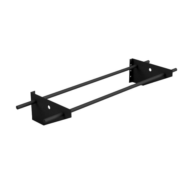 Wall-Mounted Medicine Ball Storage Rack