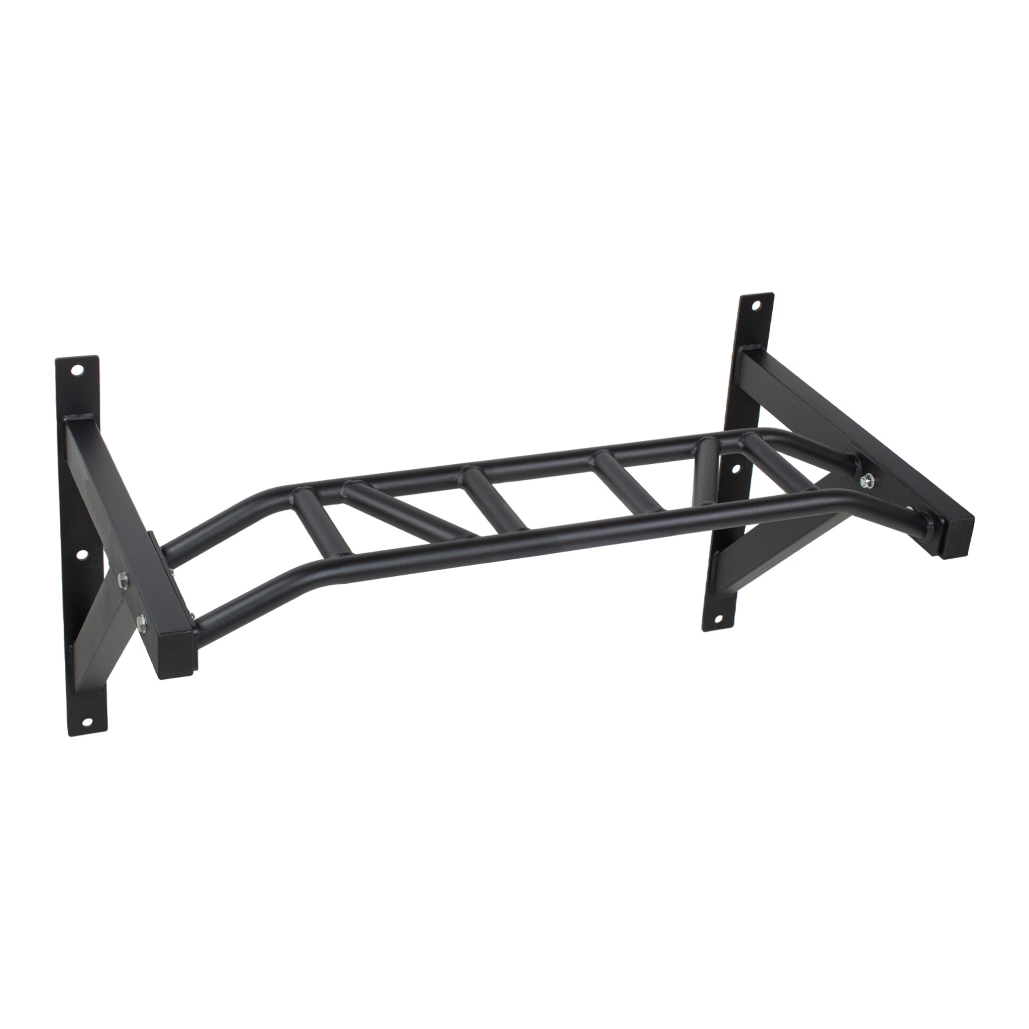 Wall-Mounted Multi-Grip Pull-Up Bar