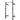 Rival J-2 Series Narrow Folding Wall Mount Rack (1m/920mm Wide)