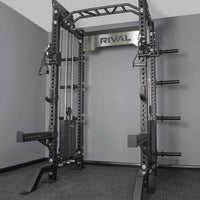 Rival S-2 Series Half Power Rack With Dual Adjustable Pulley