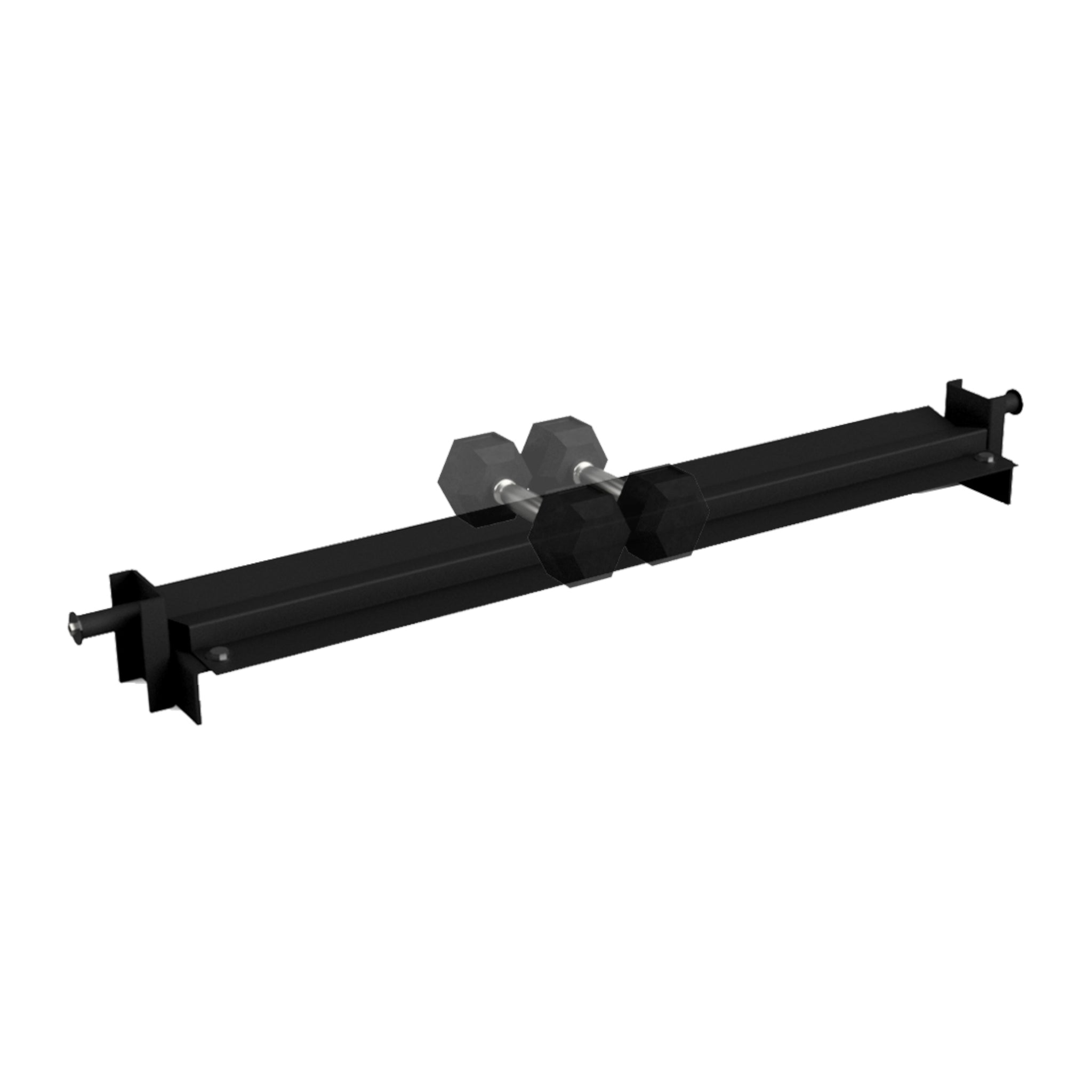 Rival S-Series Rack Mounted Dumbbell Storage Shelves (75x75mm)
