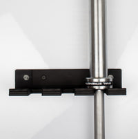 Wall-Mounted Vertical 3 Bar Holder