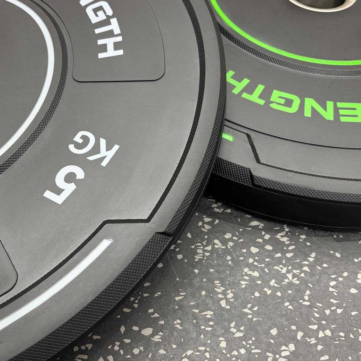 Rival Olympic Black Accent Bumper Plates 2.0