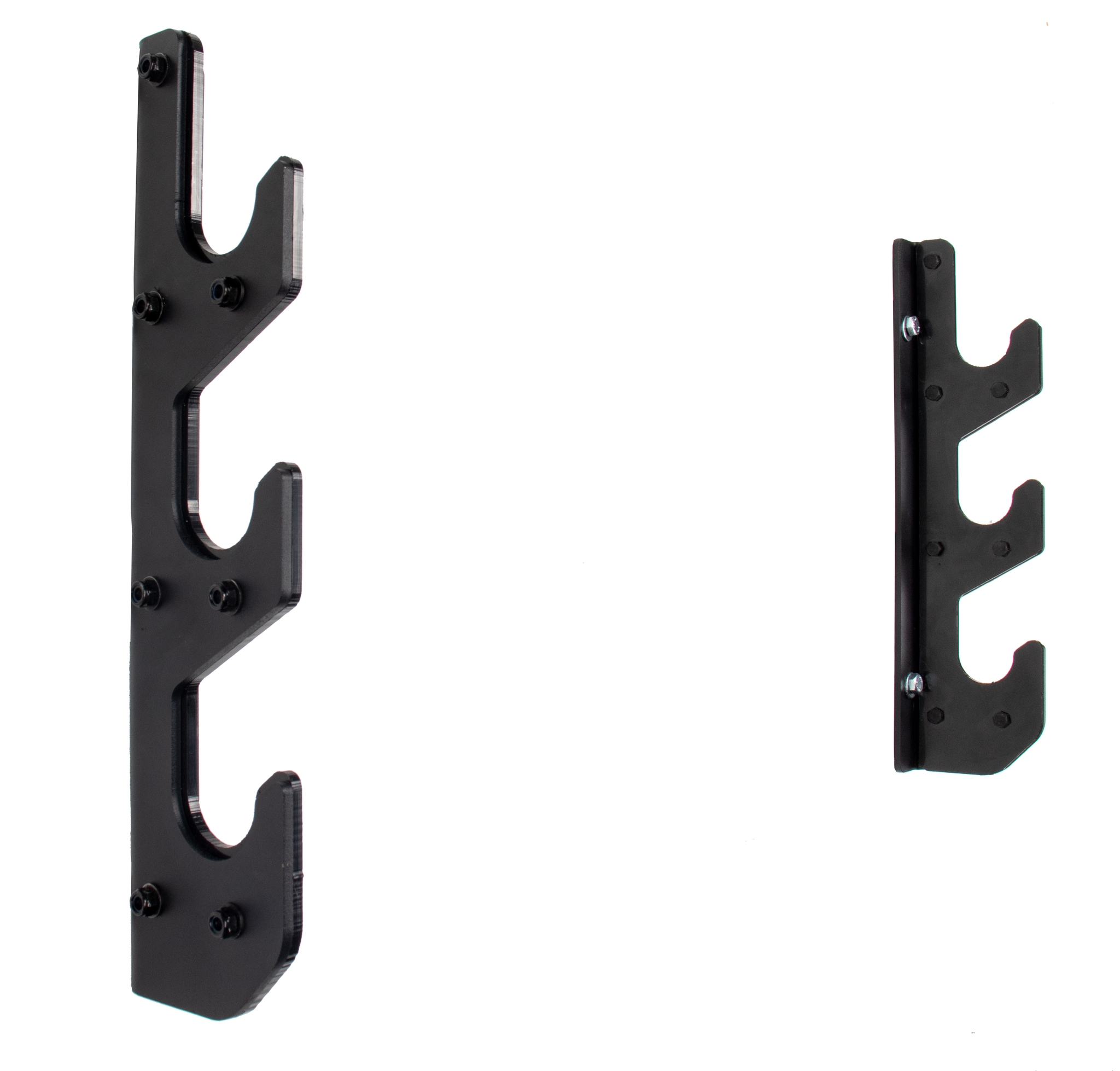 Wall-Mounted Horizontal 3 Bar Storage Rack