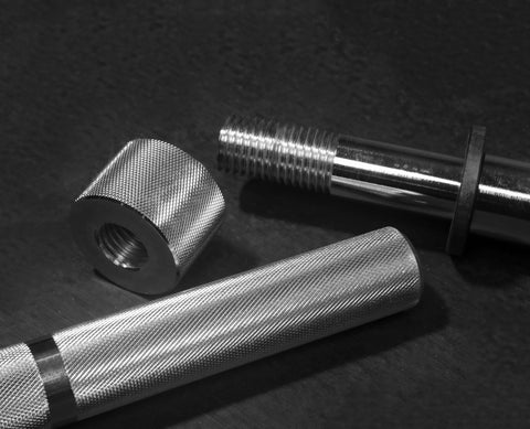 Rival Knurled Straight Handles (Pair)
