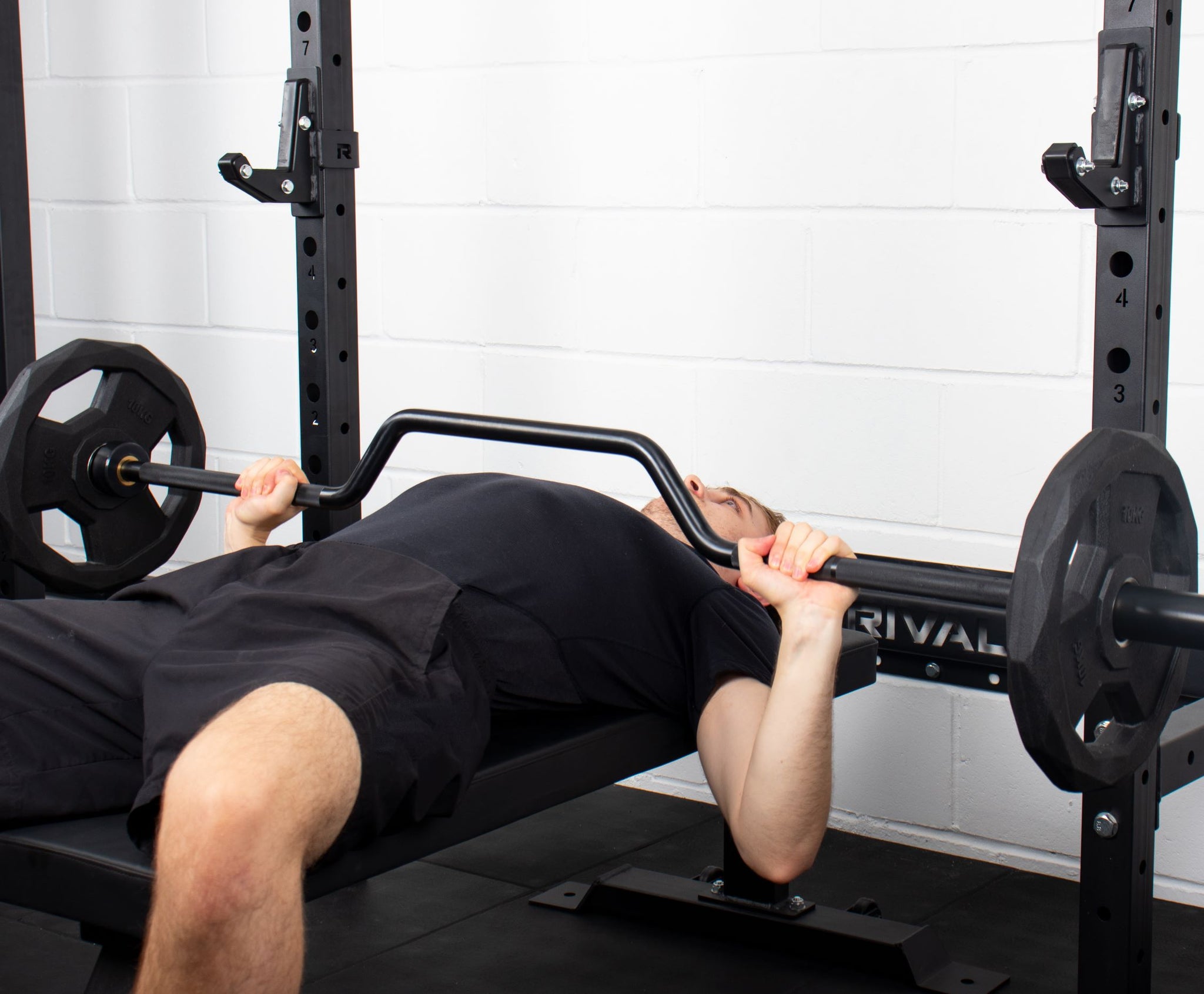 Rival Olympic 20KG Cambered 7ft Barbell