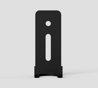 Wall-Mounted Single Bar Holder