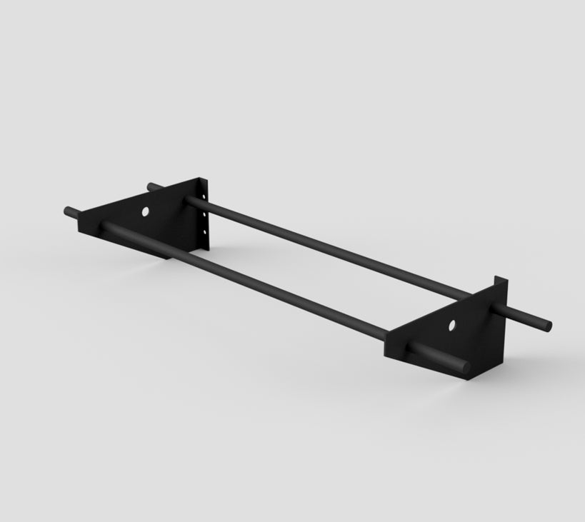 Wall-Mounted Medicine Ball Storage Rack