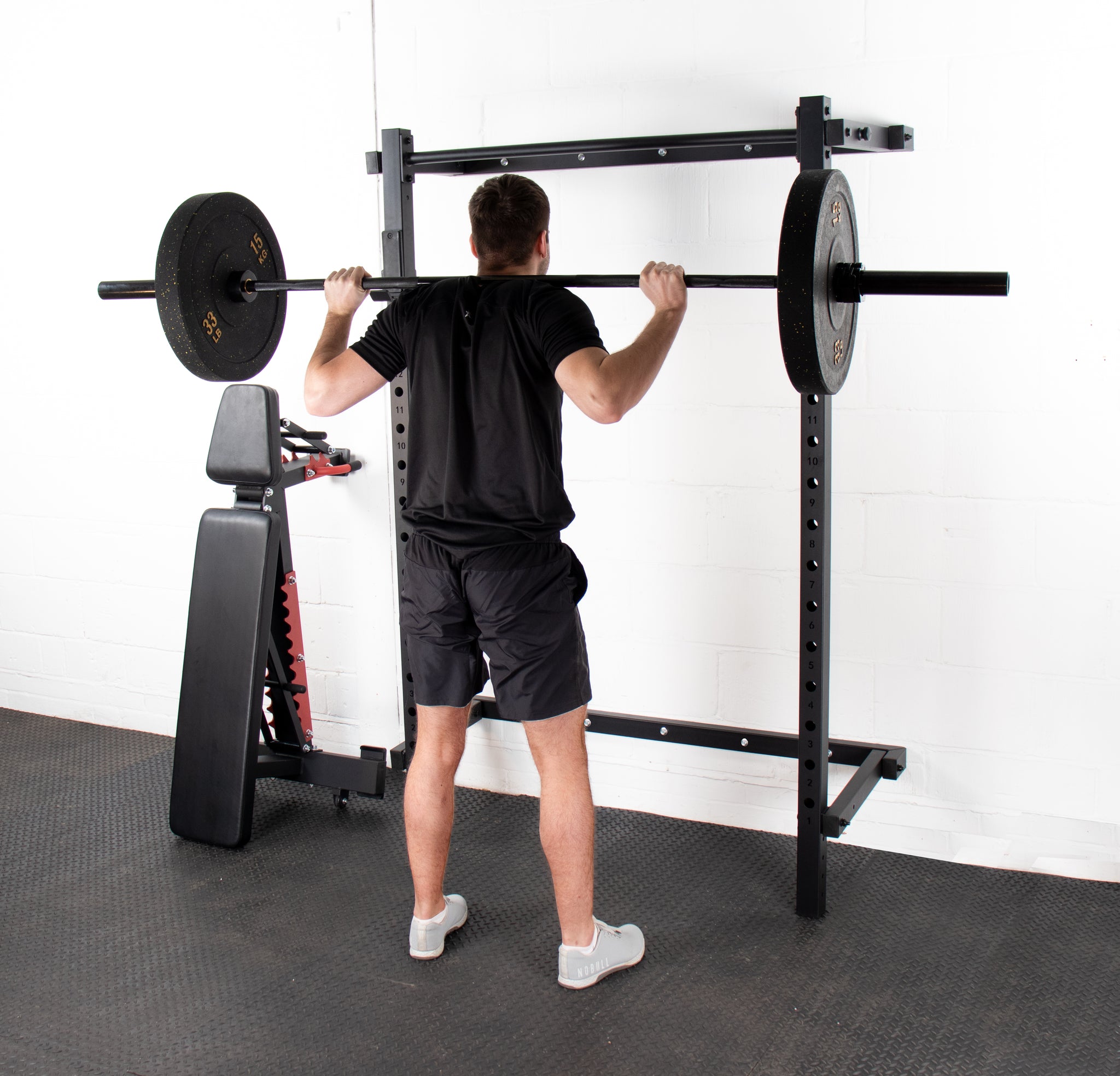 Rival J-1 Series Folding Wall Mount Rack