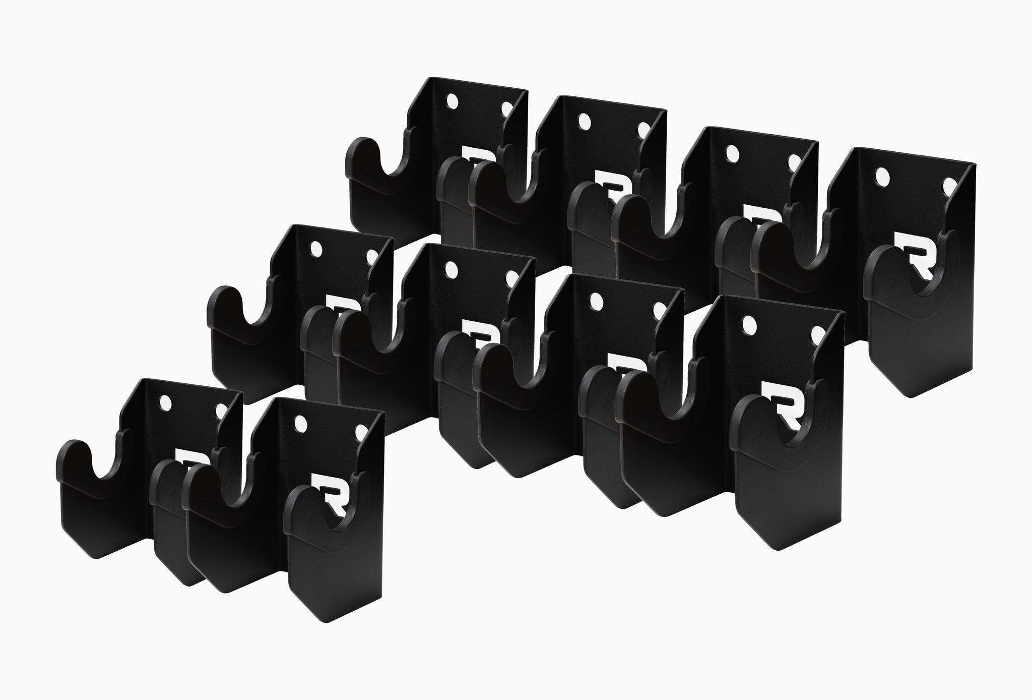 Rival Wall-Mounted Hex Dumbbell Storage Hangers (1-10KG)