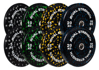 Rival Olympic Colour Splash Bumper Plates
