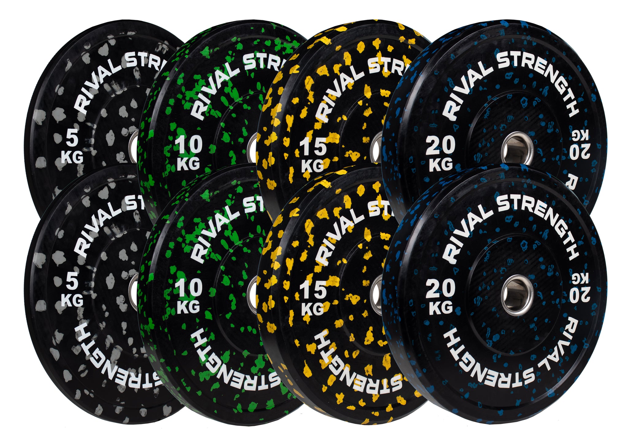 Rival Olympic Colour Splash Bumper Plates