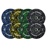 Rival Olympic Colour Splash Bumper Plate 2.0 and Optional Barbell Sets
