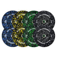 Rival Olympic Colour Splash Bumper Plate 2.0 and Optional Barbell Sets