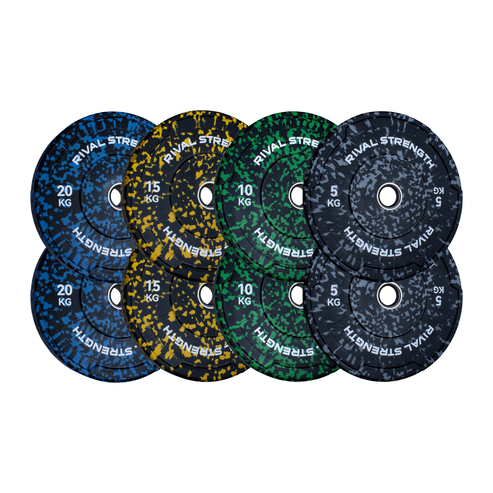 Rival Olympic Colour Splash Bumper Plates 2.0