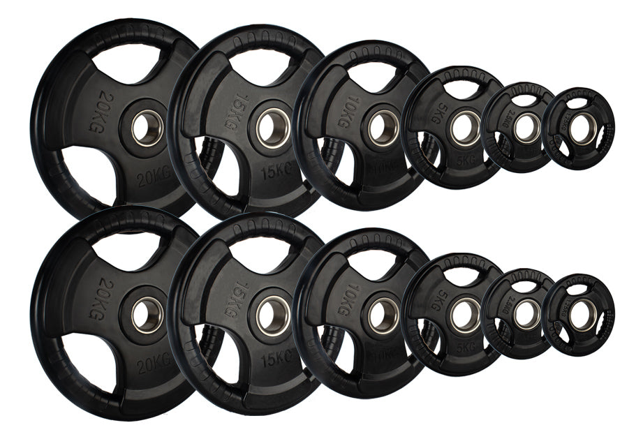 Olympic Rubber Tri-Grip Plates