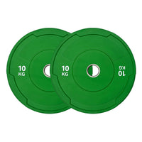 Unbranded Olympic Colour Bumper Plates 2.0