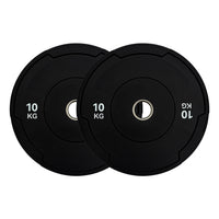 Monochrome Olympic Black Bumper Plates 2.0