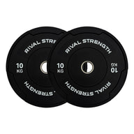 Rival Olympic Black Bumper Plates 2.0