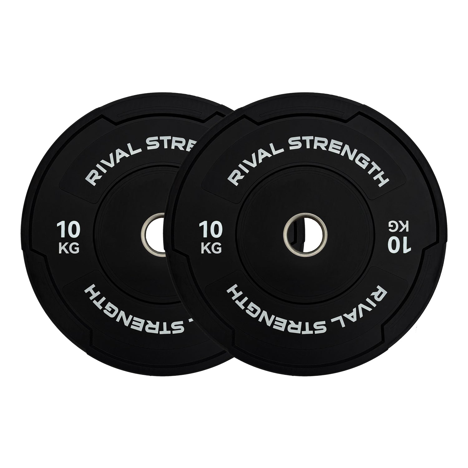Rival Olympic Black Bumper Plates 2.0