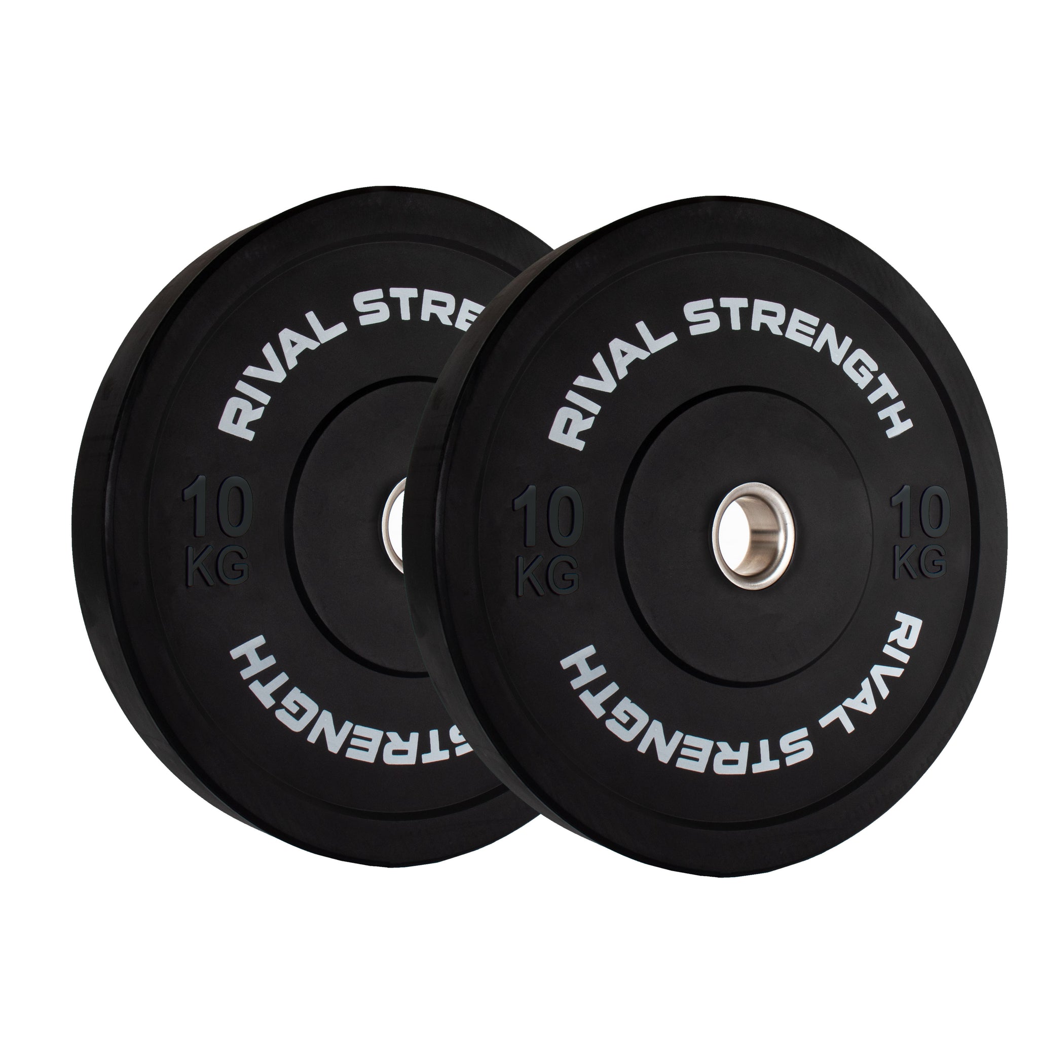 Rival Olympic Black Bumper Plates