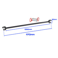 Rival J-Series Jammer Arms Straight Bar Attachment