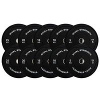 Rival Olympic Black Bumper Plates 2.0