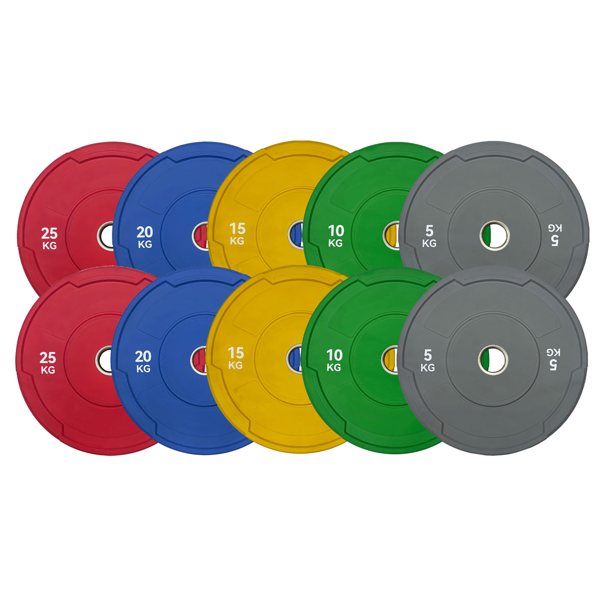 Unbranded Olympic Colour Bumper Plates 2.0