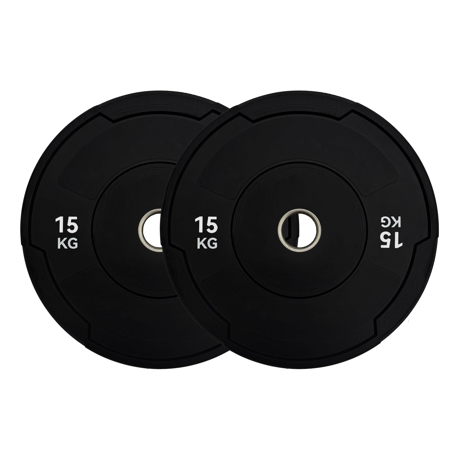Monochrome Olympic Black Bumper Plates 2.0