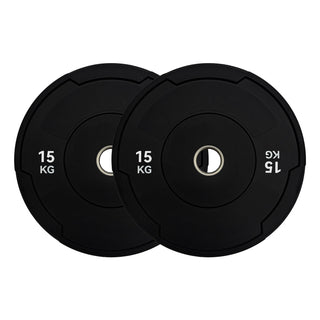 Monochrome Olympic Black Bumper Plates 2.0