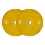 Unbranded Olympic Colour Bumper Plates 2.0