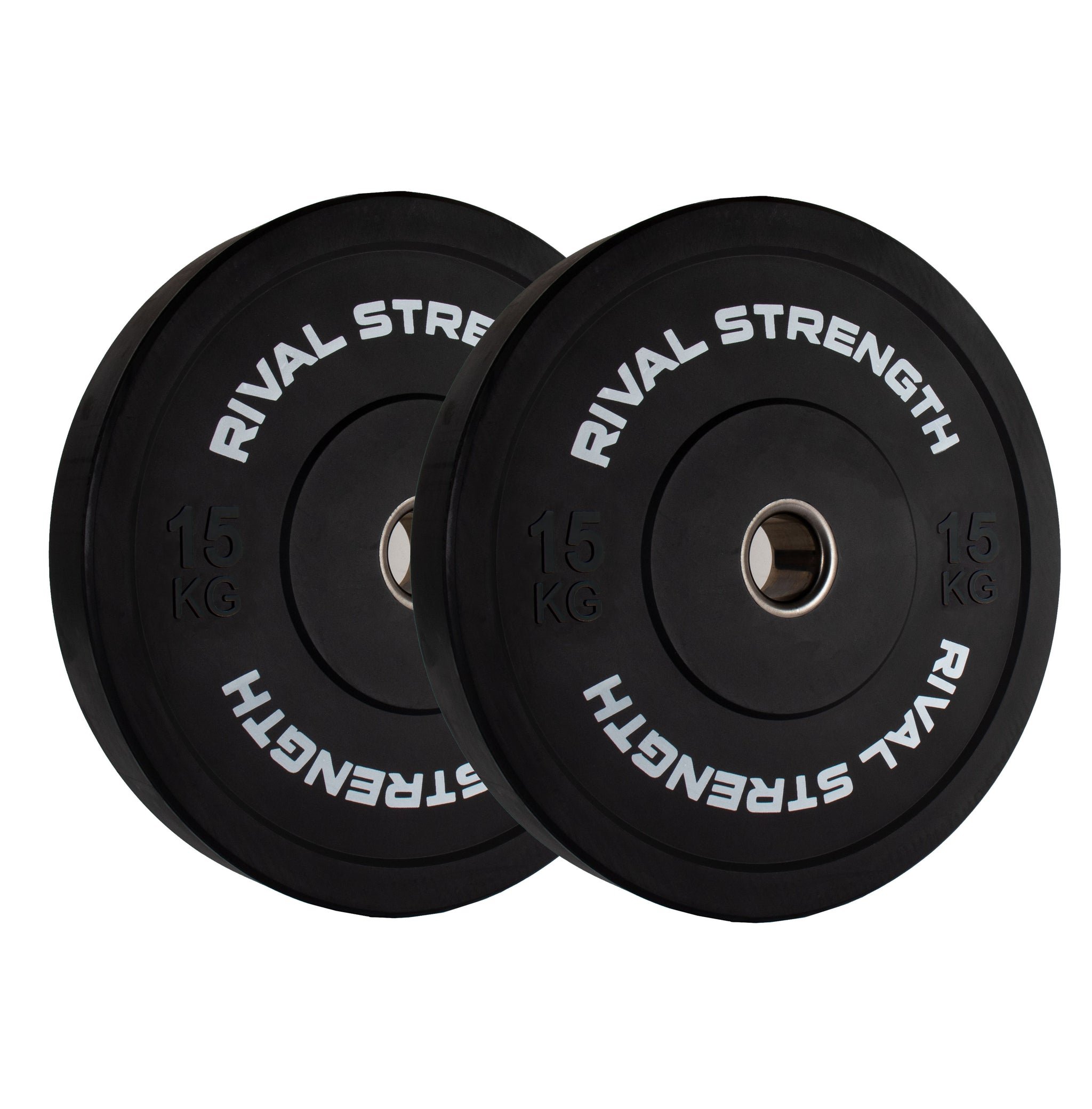Rival Olympic Black Bumper Plates